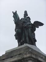 Das Kaiser-Wilhelm-Denkmal am Deutschen Eck in Koblenz
