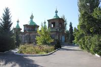 die russisch-orthodoxe Holzkirche in Karakol
