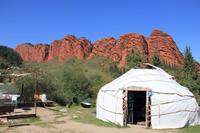 in der Schlucht Sheti Oguz - 