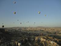 Blick über Kappadokien