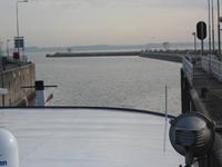 nach den kleinen ist das große Schiff dran