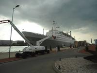 wir waren nicht allein im Hafen