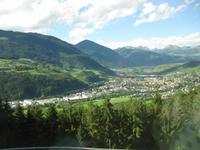 Auf der Rückfahrt ein Blick auf Brixen