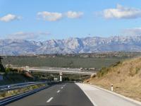 Anfahrt nach Starigrad Paklenica mit Velebit