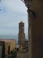 Kirchturm der Kathedrale Sant'Abate in Castelsardo 