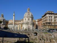 Trajansforum mit Trajanssäule 