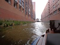 Fahrt durch die Speicherstadt