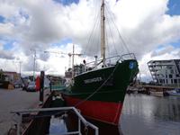 Museumsschiff im Hafen von Stade