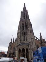 Ulm, Münster mit höchstem Kirchturm der Welt 161 m