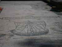 Mosaik in Ostia