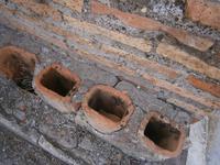 Hypokaustum in Ostia Antica