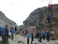 Kletterteig am Rosengarten 