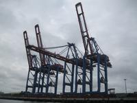 Krananlagen im Hafen