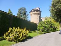 Der Turm in den Vatikanischen Gärten