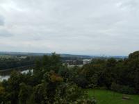Wir hatten von der Aussichtsplattform in Melnik einen herrlichen Ausblick über das böhmische Becken.