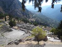 Blick auf Delphi