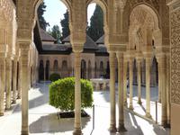 in den Palästen der Nasriden - Löwenhof - Alhambra