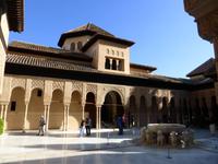 in den Palästen der Nasriden - Löwenhof - Alhambra