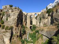 Ronda - Blick auf die Schlucht des Rio Guadalevin