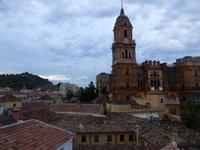 Blick auf die Kathedrale von Malaga
