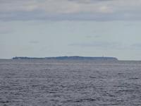 Blick auf die Insel Greifswalder Oie von Zinnowitz