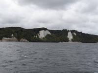 die Kreidefelsen, rechts der Königsstuhl