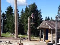 Lumberjack-Show auf dem Grouse Mountain