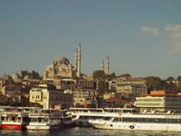 Süleymaniya vom Boot aus gesehen