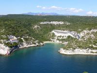 Bonifacio - Bucht in Hafeneinfahrt