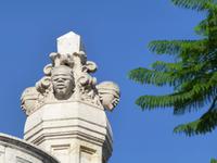 Cagliari - Mohrenkopf am Rathausturm