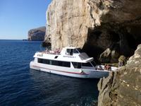 Capo Caccia - unser Schiff zur Neptunsgrotte