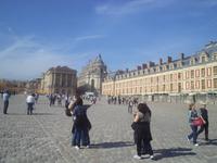 Schloss Versailles von der Stadt her