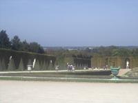 Blick in die Gärten von Versailles