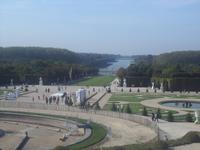 Blick in die Gärten von Versailles