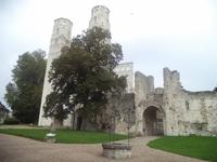eindrucksvoll ist die Ruine von Jumieges