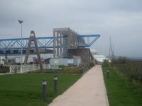Blick zur Pont de Normandie