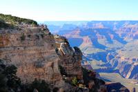 Spaziergang am Grand Canyon