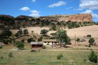 Land der Navajo-Indianer in Arizona