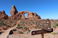Felsentore im Arches-Nationalpark in Utah