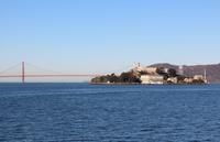 Fährfahrt nach San Francisco - Golden Gate Bridge und Alcatraz