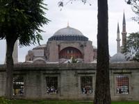 Blick auf die Hagia Sophia