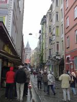 Auf dem Weg zum Galataturm