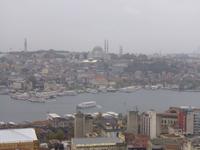 360-Grad-Panorama über Istanbul vom Galataturm