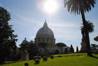 Kuppel des Petersdoms aus einer anderen Perspektive