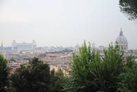 Blick auf die Stadt von der Terrasse Pincio