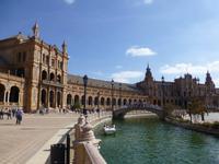 Spanischer Platz in Sevilla