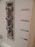 Im Badezimmer der Queen Mary