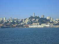 Blick von der Fähre auf San Fransciso