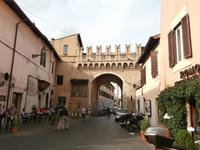 in Trastevere unterwegs