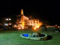 1.Tag, 24.10.2013: abendliche Kirche St. Peter in Jaffa